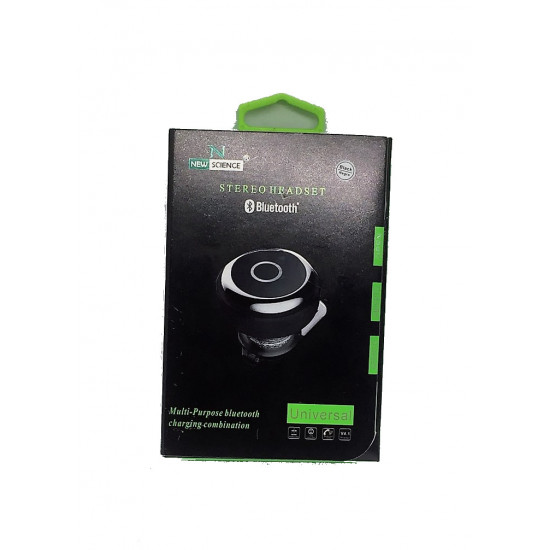 Earbuds New Science Multi-Purpose Bluetooth With Music Excelent Voice Rf-2956 Preto